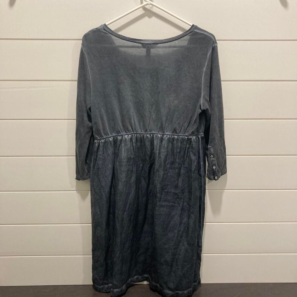 Soma Women's Grey and Blue Dress - Picture 2 of 6
